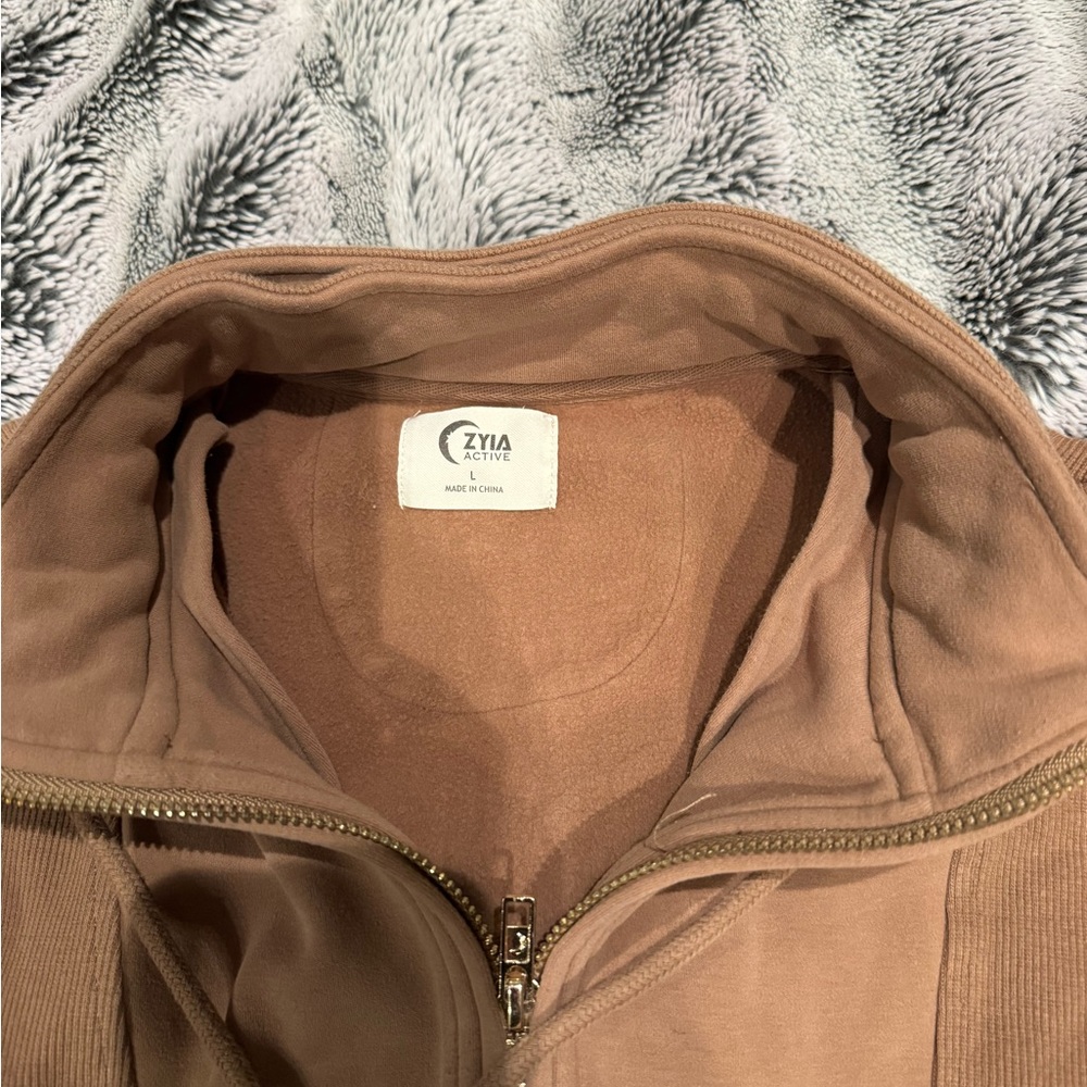 Zyia Active Women's Brown Hoodie